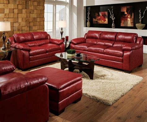 Shop with afterpay on eligible items. Burgundy Leather Sofa Set Burgundy Tufted Leather Sofa ...