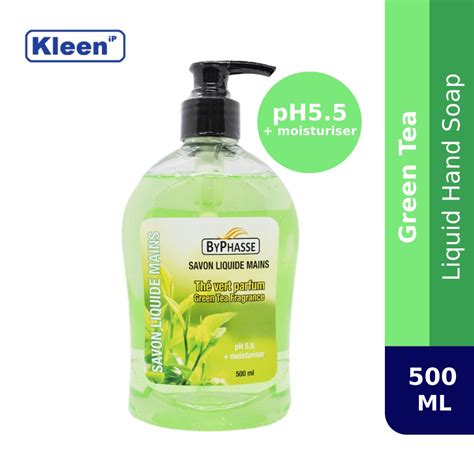 Kleen Byphasse Liquid Hand Soap 500ml Green Tea Shopee Malaysia