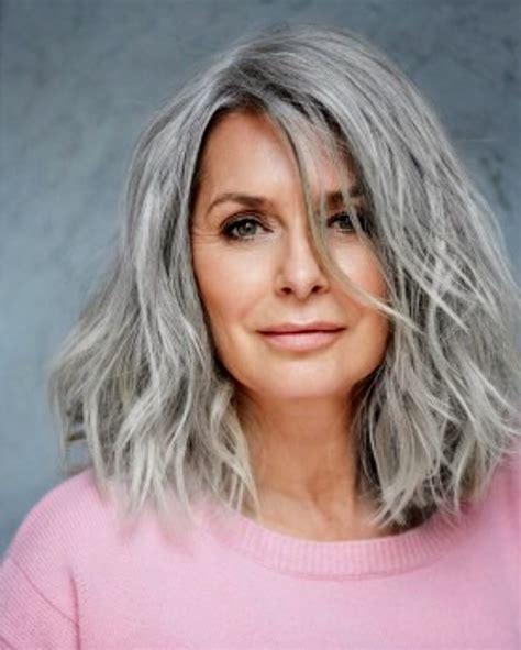 Pin By Peterc On Beautiful Silver Hair Woman Long Gray