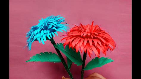 Flower Tree How To Make Beautiful Paper Flowers Easy Paper Flowers