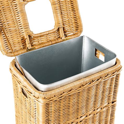 Wicker Waste & Recycling Cans, Baskets, and Bins - The Basket Lady