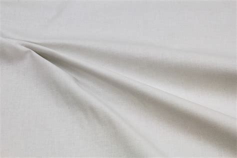 Cotton Calico In White Medium Weight Plain Fabric Fashion N Fabrics