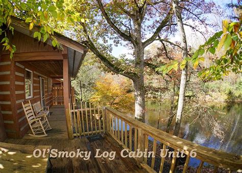 Cherokee North Carolina United States Olsmoky Log Cabin On The