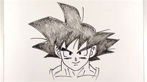 【簡単】孫悟空の描き方！ゆっくり描いてみた【ドラゴンボール】how To Draw Goku Youtube