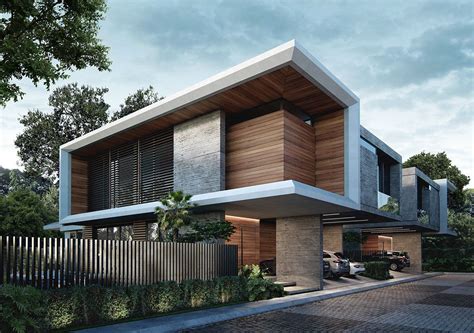 Soho 3 Residence On Behance Townhouse Designs Modern House Facades