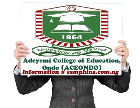 adeyemi college of education ondo courses and requirements
