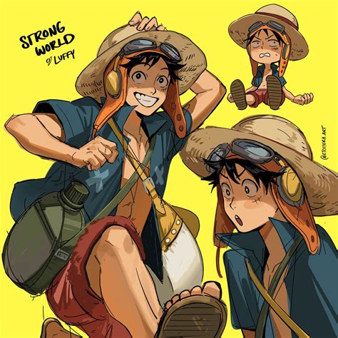 Tec Is A Natural Disaster On Twitter Luffy And His Hats