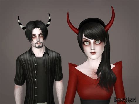 The Sims Resource Classic Demon Horns