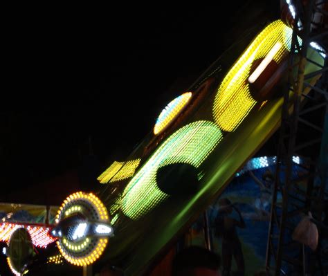 Reithoffer Shows Tornado Ride In Motion At Night Great Fr Flickr
