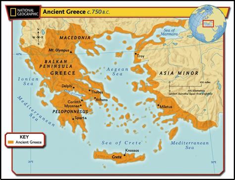 Collection Grecia Antigua Mapa Most Complete Campor