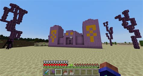I Built An End Temple In The Overworld Minecraft