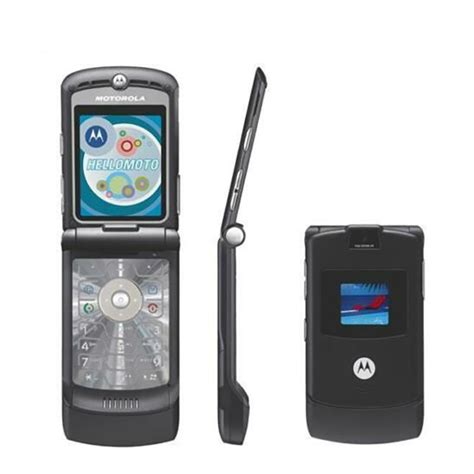 Cod Unlocked Motorola Razr V3 Gsm Flip Basic Mobile Phone Shopee