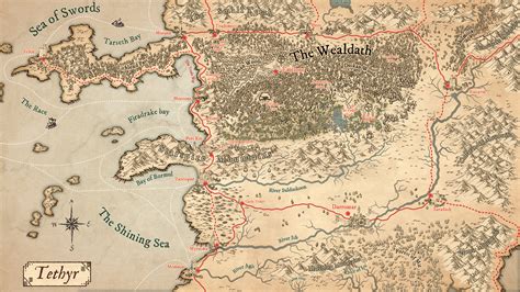 Forgotten Realms Maps Map Fantasy World Map Forgotten Realms Dnd Images