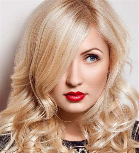 The best hair color for fair skin—from jet black to blonde! Best Red Lipstick for Blondes - Perfect Shade of Red for ...