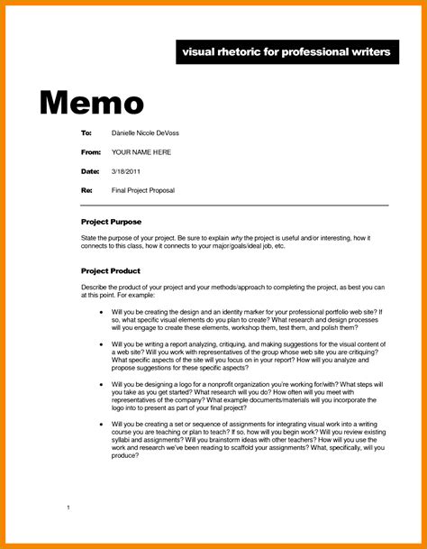3 Memo Template Fabtemplatez