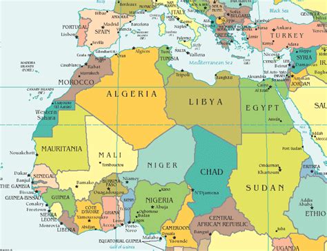 Jolie Blogs Map Of North Africa And Southwest Asia