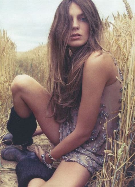 Daria Werbowy By Inez Vinoodh Model Boho Fashion Style