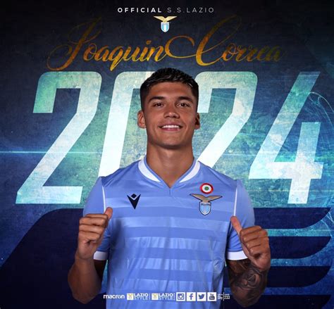 Carlos joaquín correa is an argentine professional footballer who plays as a forward for serie a club lazio and the argentina national team. Officiel : Joaquin Correa prolonge avec la Lazio ...