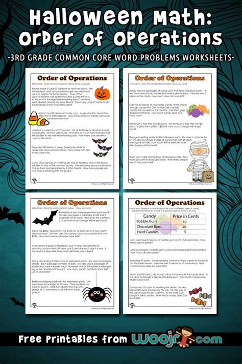 4th Grade Order Of Operations Worksheets K5 Learning Order Of