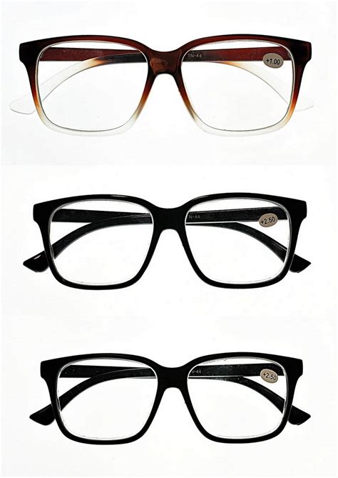 Geeknerd Large Unisex Stylish Reading Glasses In 3 Colours10152025 Tn44 Ebay
