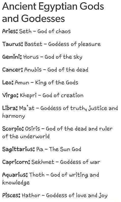 Who Is The God Of Cancer Zodiac Each Zodiac Sign Has A God Or Goddess