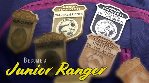 Whats A Junior Ranger Badge Youtube