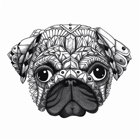 Coloring page with a dog that climbed a kennel. Doug the Pug Coloring Book Beautiful Pug Coloring Pages ...