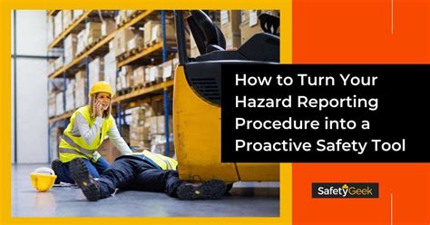 Hazard Reporting Procedure As A Proactive Safety Tool Safety Geek