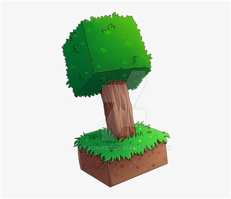 Minecraft Tree Svg
