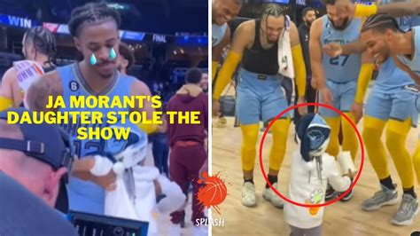 Ja Morant S Daughter Kaari Stole The Show By Her Griddy Dance YouTube