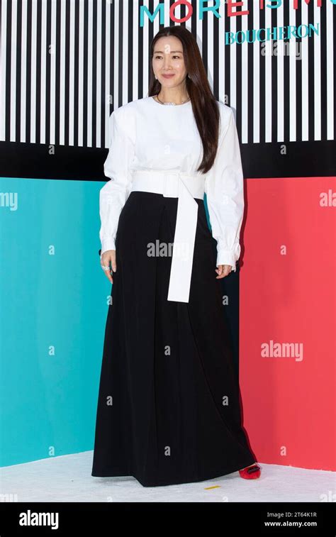 8 November 2023 Seoul South Korea South Korean Actress Choi Ji Woo