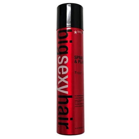 Although best known for its big red can of hairspray. Sexy Hair Spray & Play Volumizing Hairspray, 10 oz ...