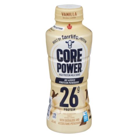 Core Power Milk Shake Vanilla
