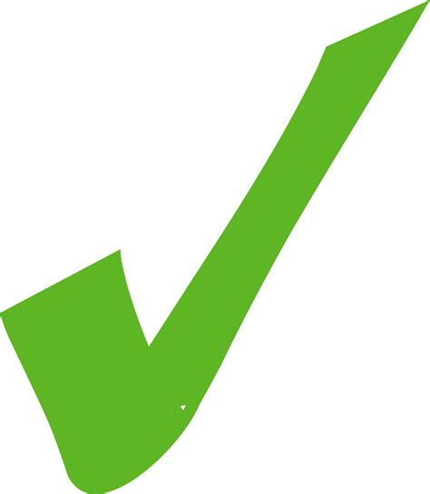 Free Green Check Mark Transparent Download Free Green Check Mark Transparent Png Images Free
