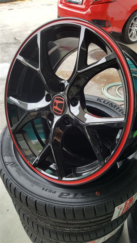 I am rhode island native who had bought a 2017 honda accord with the 19 sport rims package from saccucci honda of middletown, rhode island. Honda Civic TypeR Sport Rim 18", Car Accessories on Carousell