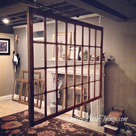 Diy Decor Industrial Basement Remodel Door Dividers Office Room