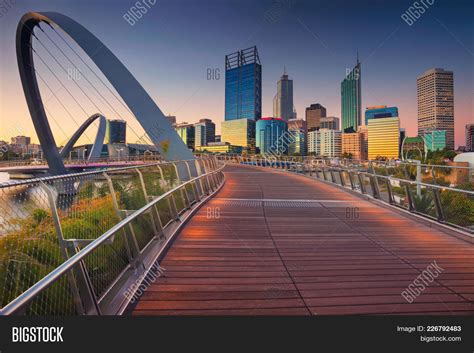 Perth Cityscape Image Image And Photo Free Trial Bigstock