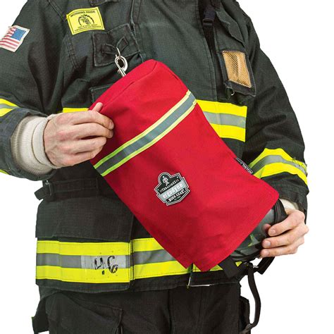 Rescue Air Supplies Red Firefighter Emt 2018 Deluxe Isi Scba Mask Bag