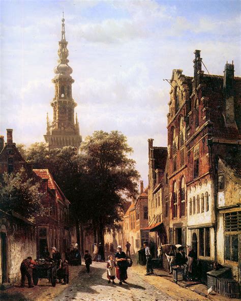 25 Dreamlike Paintings Of 19th Century Dutch Towns And Cities 5