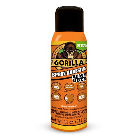 Spray Adhesive 11oz Canwhite Gorilla Glue Gorilla Glue