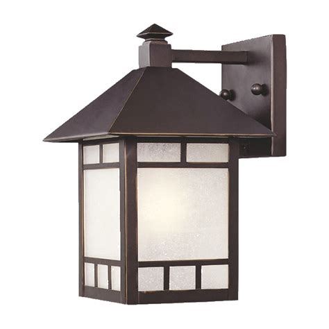 Shop Acclaim Lighting Artisan 105 In H Architectural Bronze Outdoor