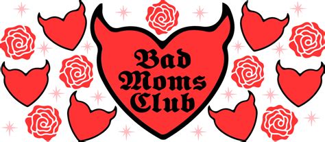 bad moms club libbey glass can vinyl wrap 16 oz the vinyl haus