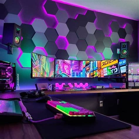 Gamer Bedroom Gamer Room Decor Bedroom Setup Room Ideas Bedroom