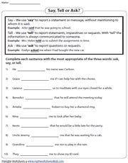 Parts of speech, opinion, exaggeration, missing info, summarize, main idea, implied information, cause printable worksheets. 6Th Grade Language Arts Worksheets / Pin On Englishlinx Com Board / Do your students love to ...
