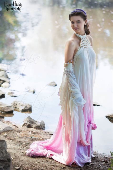 Padme Amidala From Star Wars Episode Ii Attack Of The Clones Lake Gown