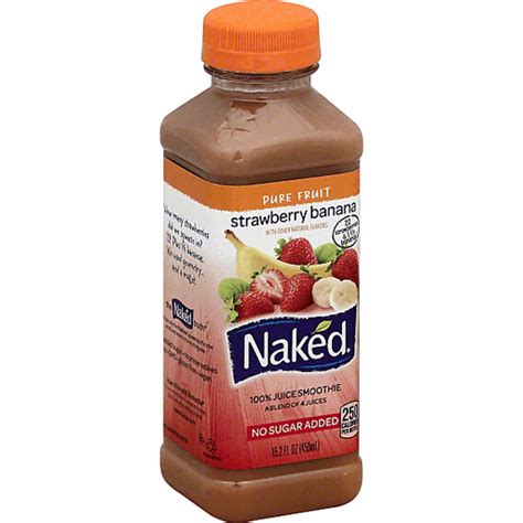 Naked 100 Juice Smoothie Strawberry Banana Smoothies Price Cutter