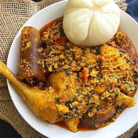 It is a staple in most west african home and it is an uncomplicated one pot meal that is often accompanied with swallows like eba, amala, semovita, pounded yam, fufu, and the likes. What is your favourite local Nigerian meal and why? - Quora