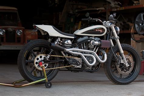A Harley Street Tracker Built To Rip Up Vermont Mountains Bike Exif