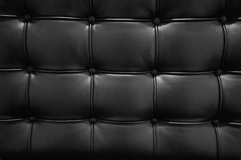 Premium Photo Black Leather Sofa Texture In Royal Style Elegant