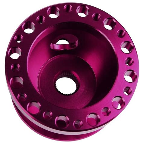 Purple 6 Hole Steering Wheel Hub Adaptergold Quick Release For Rx7rx8